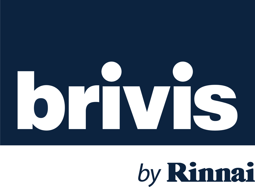 selected heating and cooling Melbourne Brivis big logo